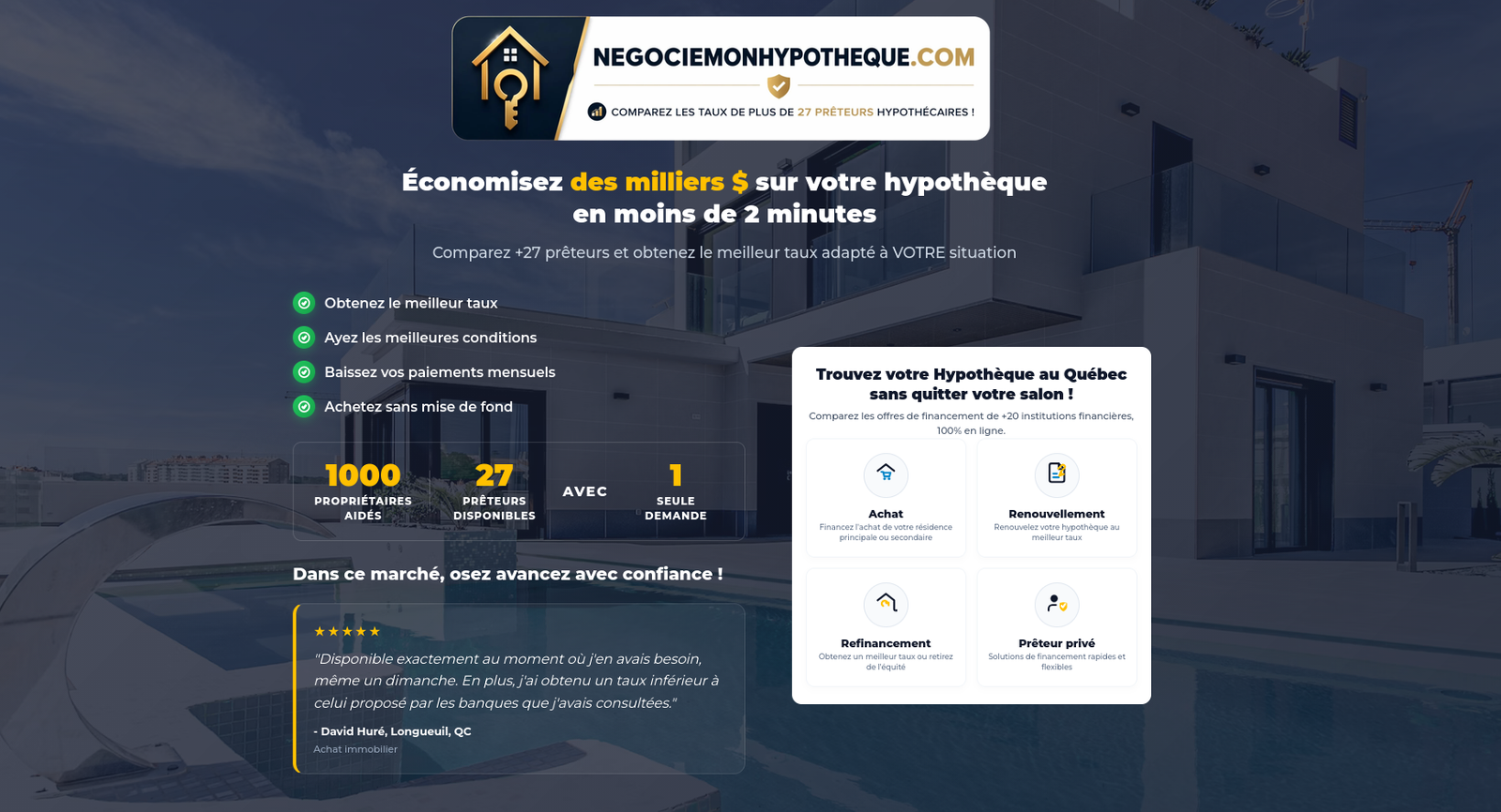 Négocie Mon Hypothèque